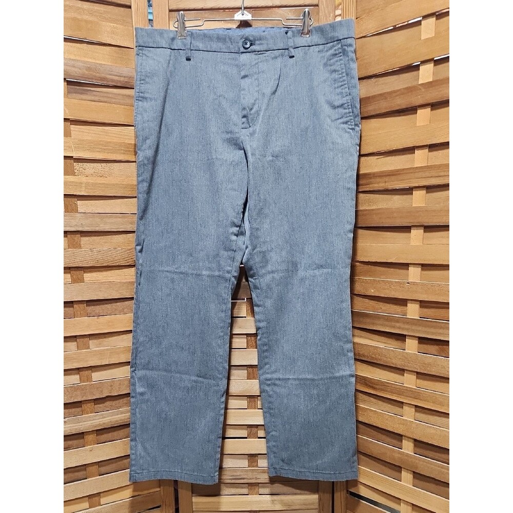 Old Navy Dress Pants Men 38 Waist 32 Length Straight Leg Ultimate Loose Slacks